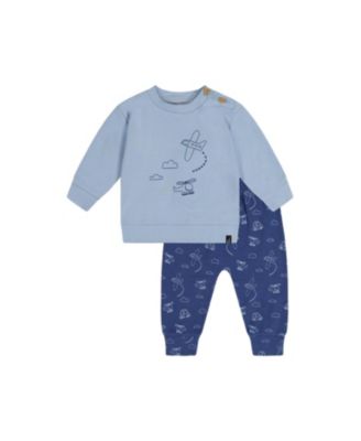  Boys' Organic Cotton Pants and Top Set - Baby