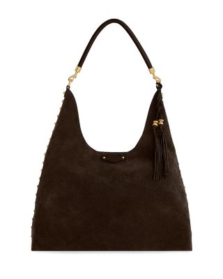 Nolita Large Suede Hobo Bag
