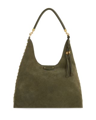 Rebecca Minkoff Nolita Large Suede Hobo Bag