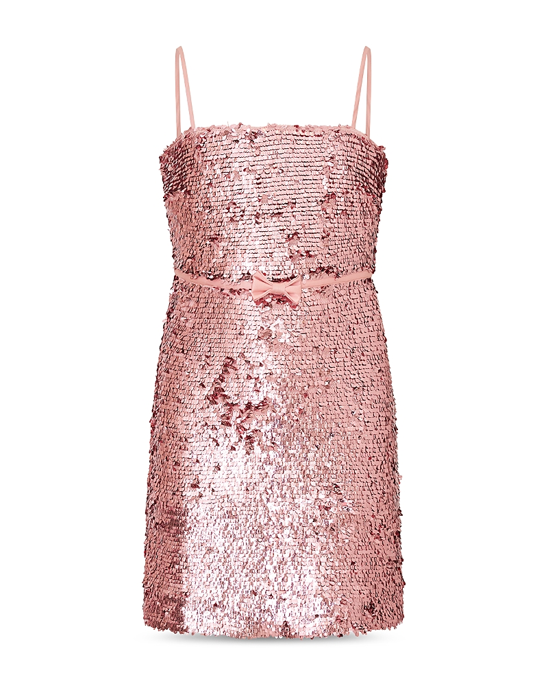 LoveShackFancy Girls' Ambrelle Tween Sequin Dress - Big Kid