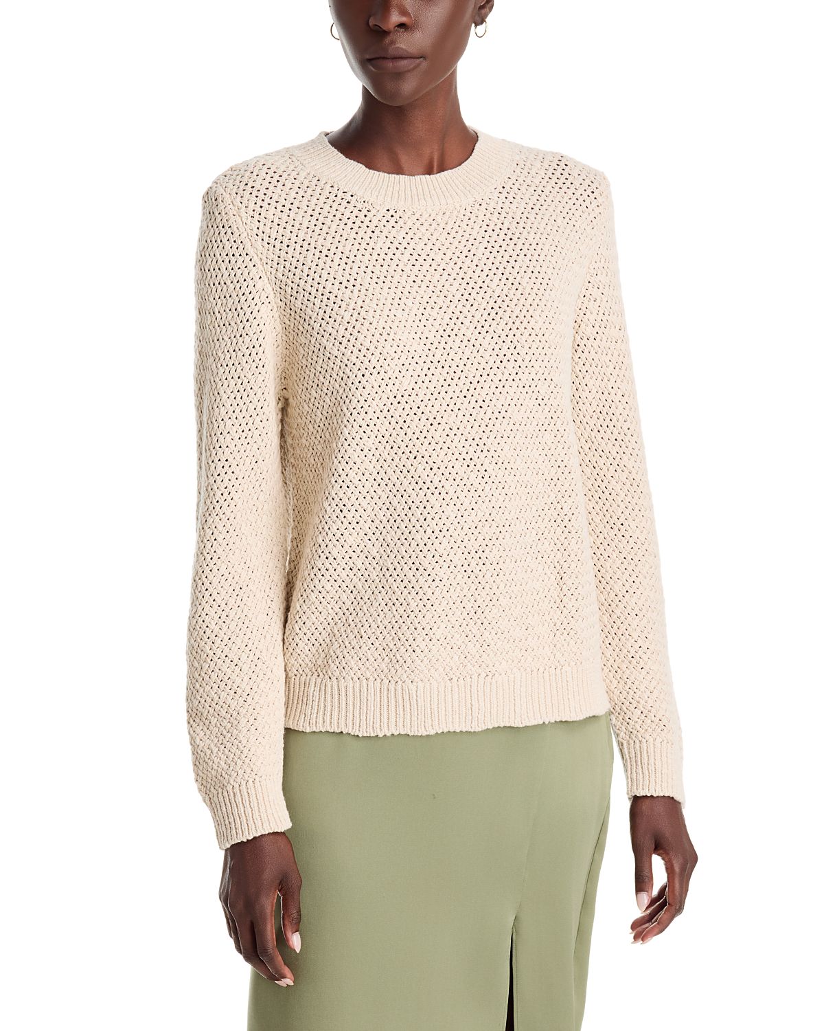 Tommy Bahama Surf Shore Cotton Basket Stitch Sweater