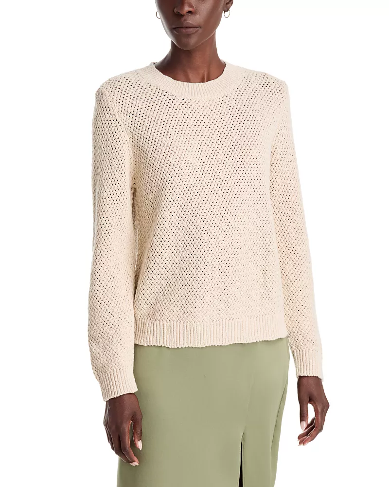 Tommy Bahama Surf Shore Cotton Basket Stitch Sweater