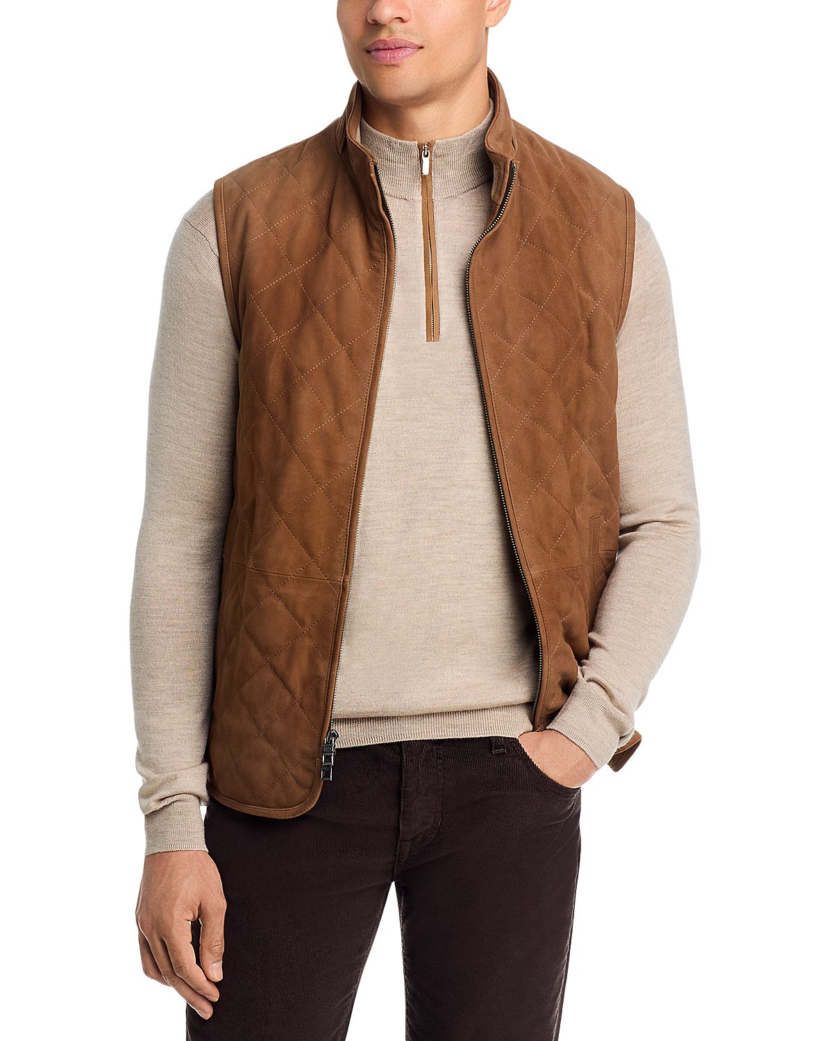 Peter Millar Essex Suede Vest