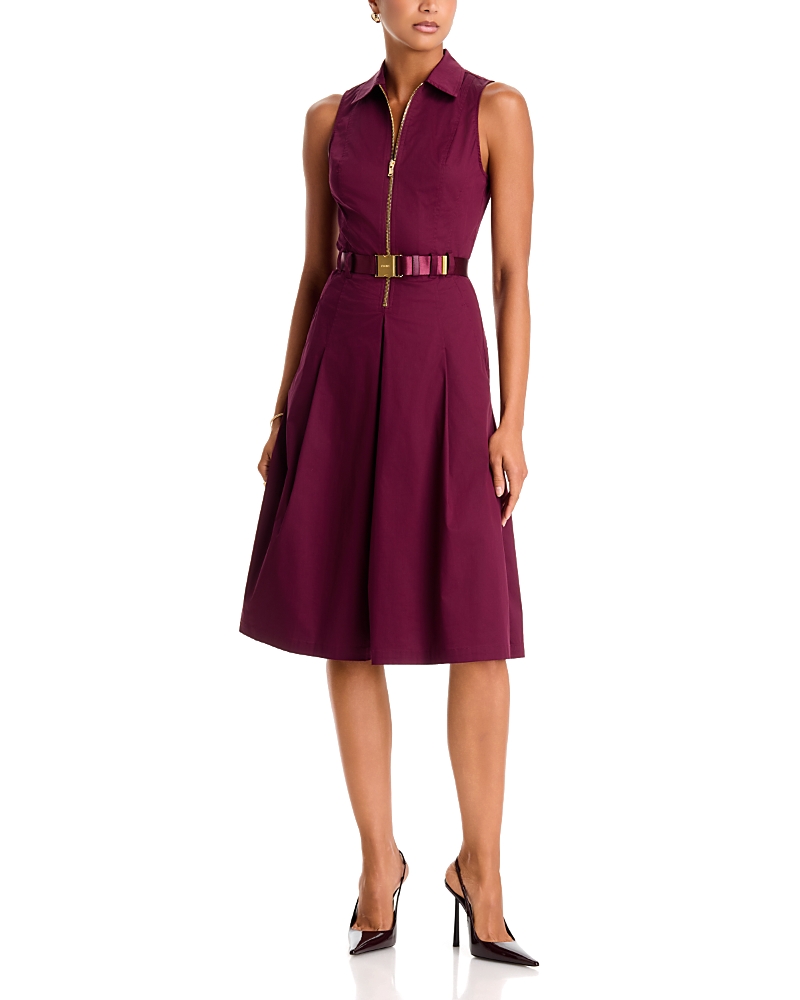 L'Agence Kylo Belted Shirtdress