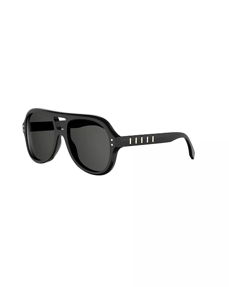 Fendi Five Sisters Pilot Sunglasses, 56mm