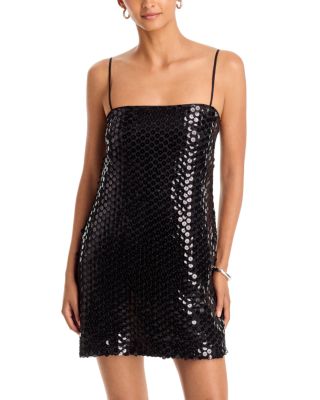 Yvonne Embellished Mesh Dress
