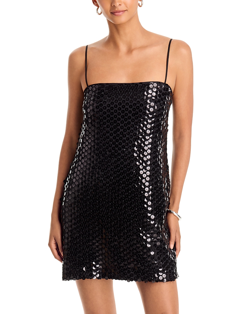 Ramy Brook Yvonne Embellished Mesh Dress