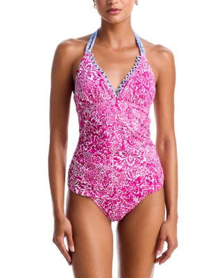 Paisley Daze Reversible Halter Swim Top & Hipster Bikini Bottom