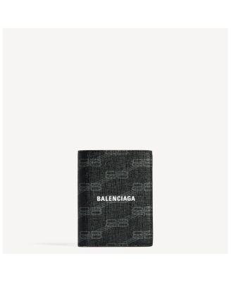  Signature Vertical Bifold Wallet Bb Monogram Coated Canvas