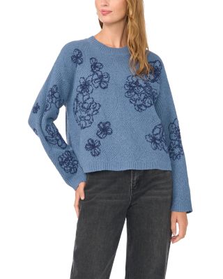 Embroidered Crewneck Sweater