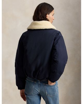 High-Pile-Collar Down Puffer Jacket - thumbnail 5