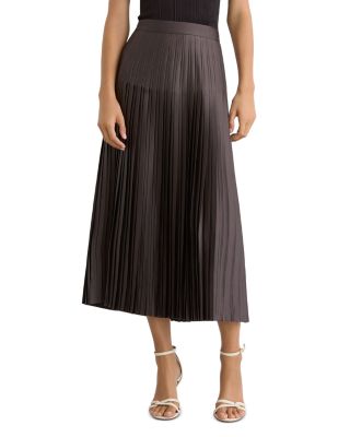 Savannah Pleated Midi Skirt