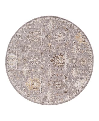 KAS Mira 4614 Round Area Rug, 7'10" x 7'10"
