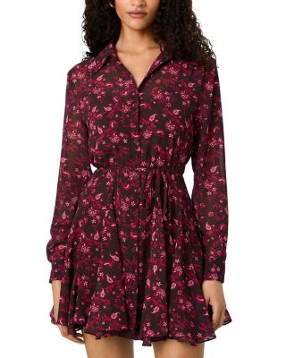 Marina Aurora Floral Mini Dress