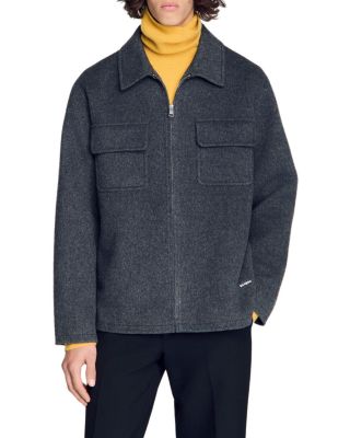 Dual Pocket Overshirt Jacket
