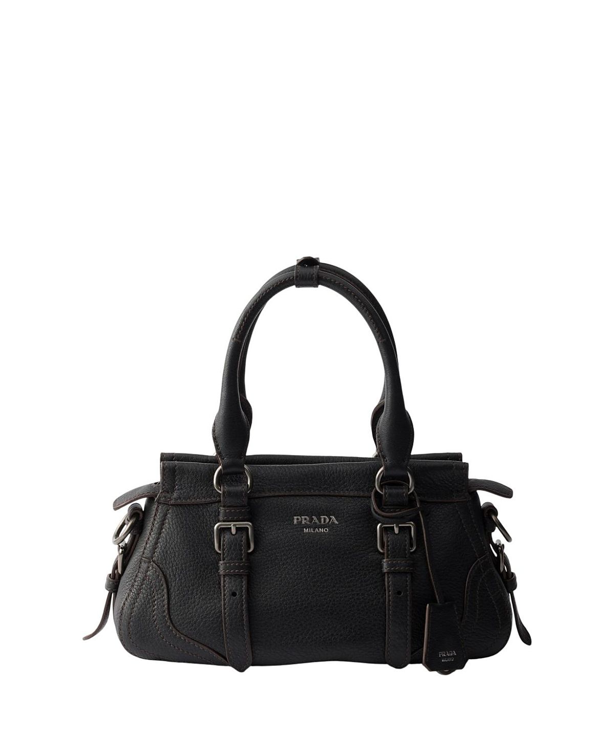 Prada Large Leather Tote Bag