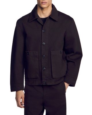 Flared Fit Oversized Fit Cotton Denim Jacket