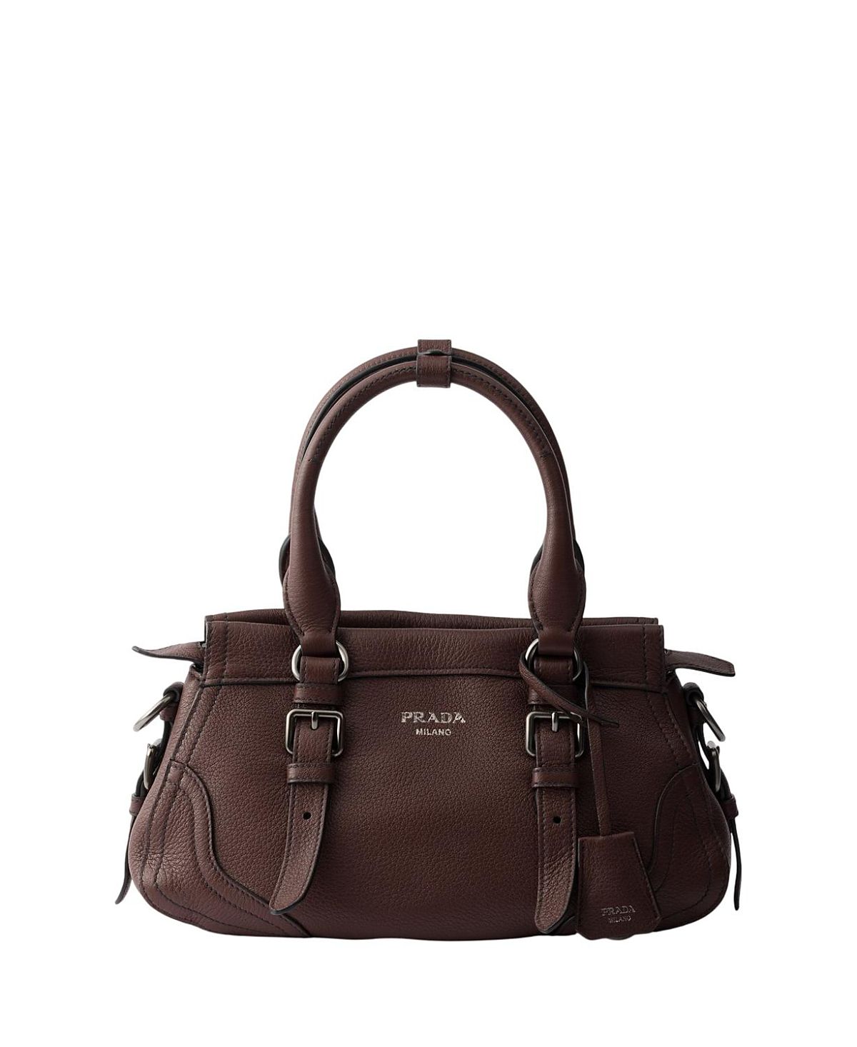 Prada Large Leather Tote Bag
