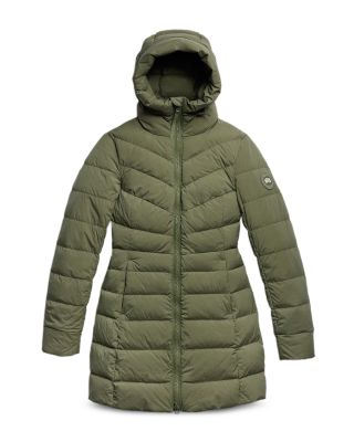 Clair Down Mid Length Coat