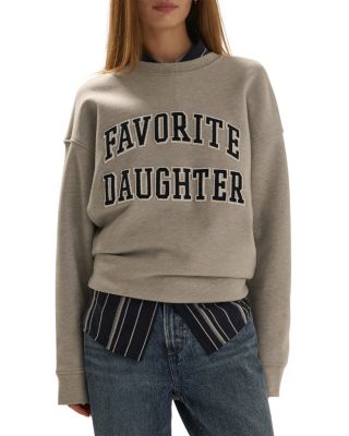 Favorite Daughter The Embroidery Collegiate Sweatshirt