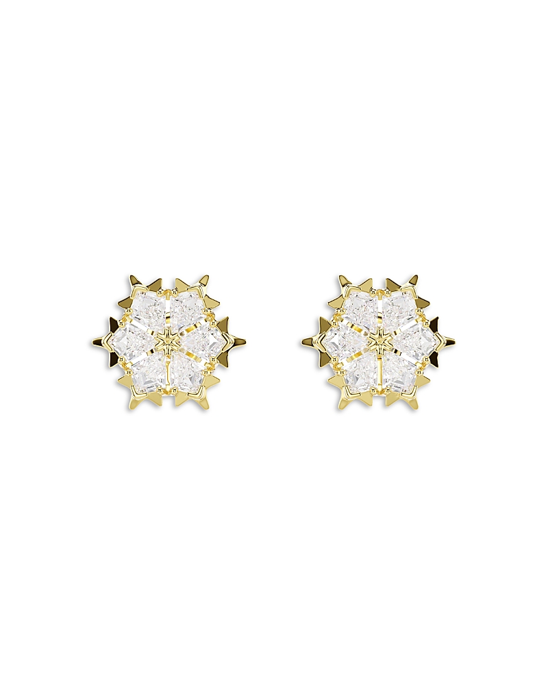 Swarovski Magic Stone Cluster Stud Earrings