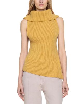 Isla Soft Wool Turtleneck Tank