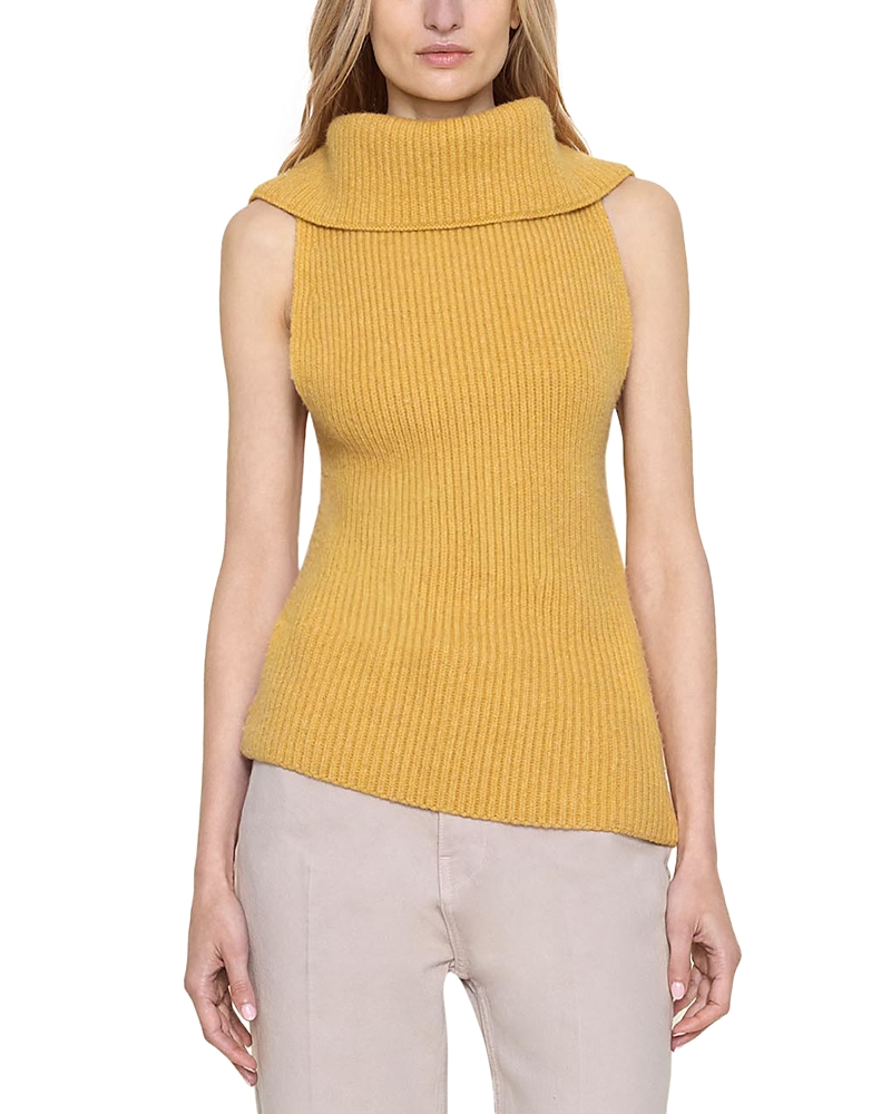 Ossou Isla Soft Wool Turtleneck Tank