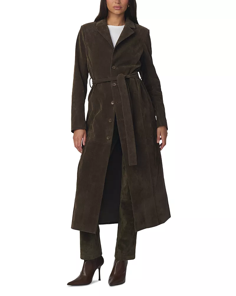 Joe's Jeans The Faux Suede Long Coat