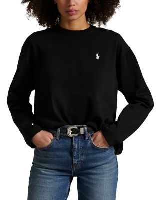 Long Sleeve Cotton Jersey T-Shirt