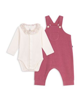 Girls' Bodysuit & Overalls Set - Baby