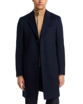 Hyde Wool & Cashmere Slim Fit Topcoat