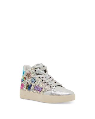 Girls' Delight High Top Rhinestone Sneakers – Little Kid & Big Kid