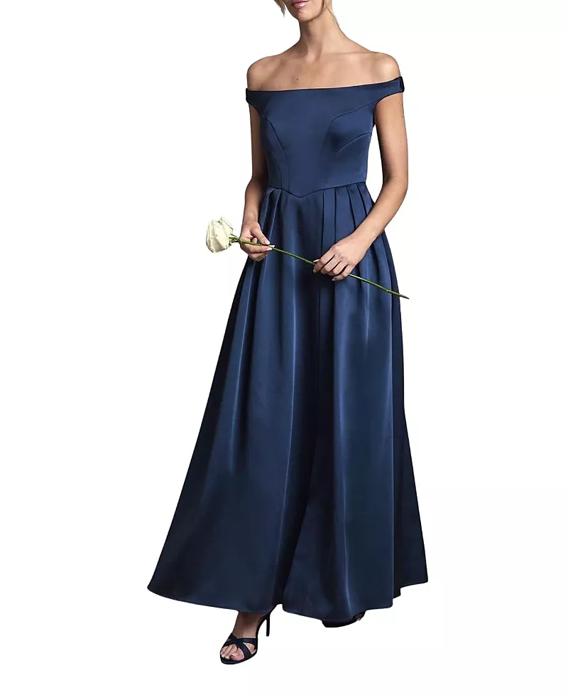 Coast Bandeau Off-Shoulder Maxi Dress
