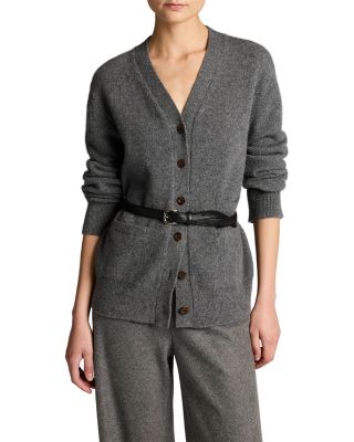Relaxed V Neck Cardigan