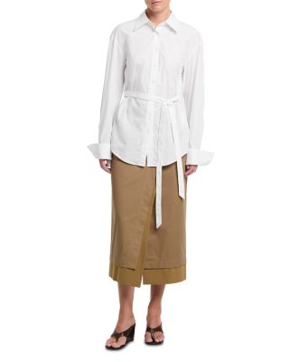 The Night We Met Cotton Belted Shirt