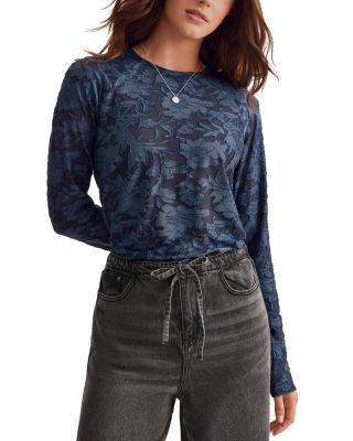 Cecelia Floral Long Sleeve Tee
