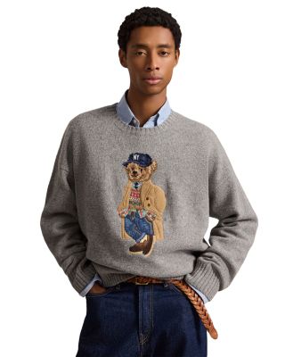 Polo Ralph Lauren Wool & Cashmere Relaxed Fit Polo Bear Sweater