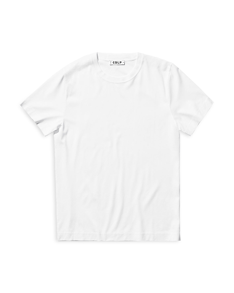 Cdlp Regular Midweight Crewneck T-shirt In White