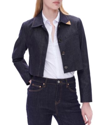  Short Business Blazer Stretch Comfortable Wear in Rinse Wash