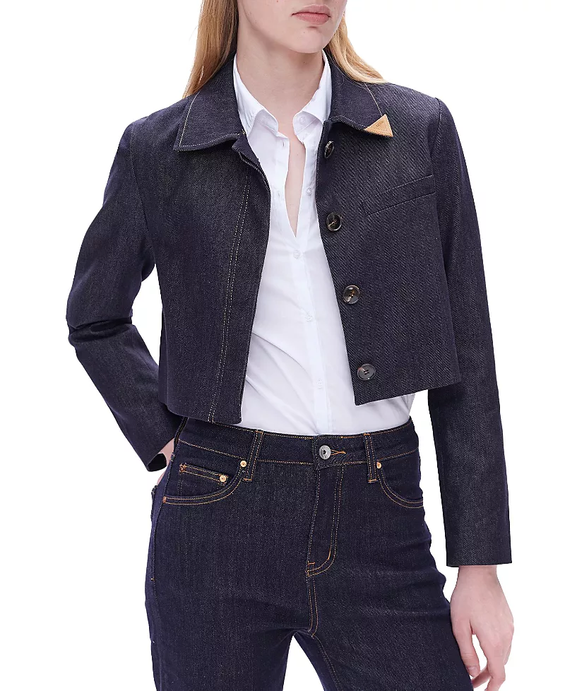 Bayeas Short Business Blazer Stretch Comfortable Wear in Rinse Wash