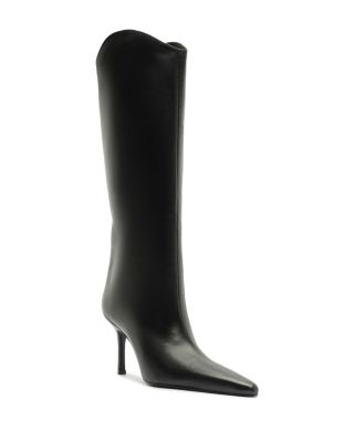 Women's Mary Ellen Leather Knee High Boots