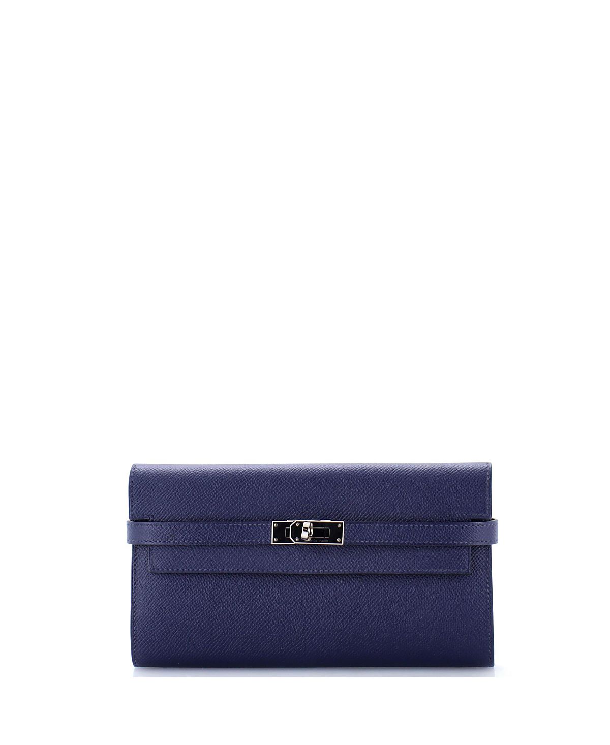 Pre-Owned HERMES Long Kelly Wallet Epsom