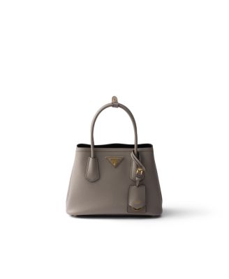  Double Small Saffiano Leather Bag