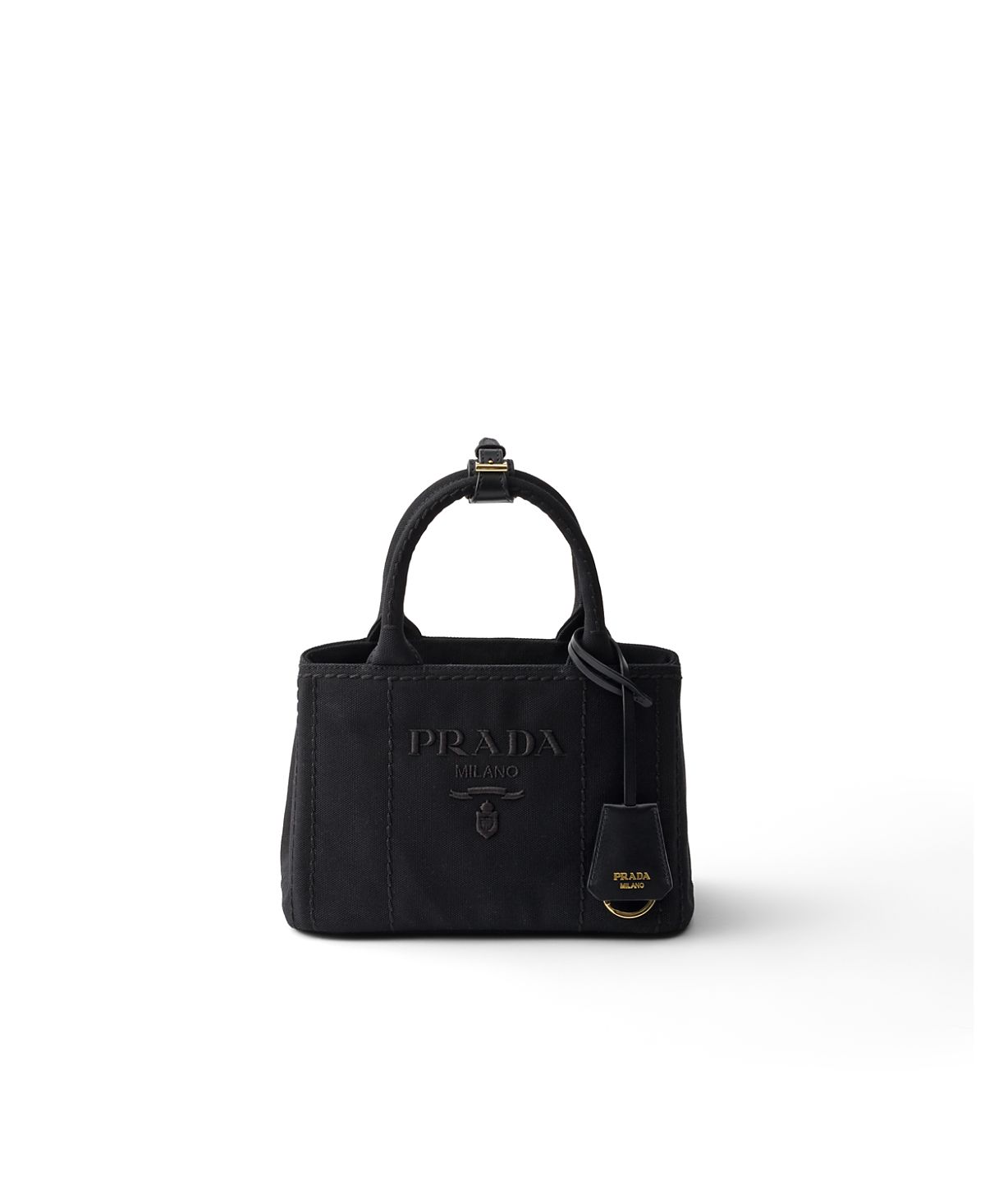 Prada Jardiniere Cotton Canvas Mini-Bag