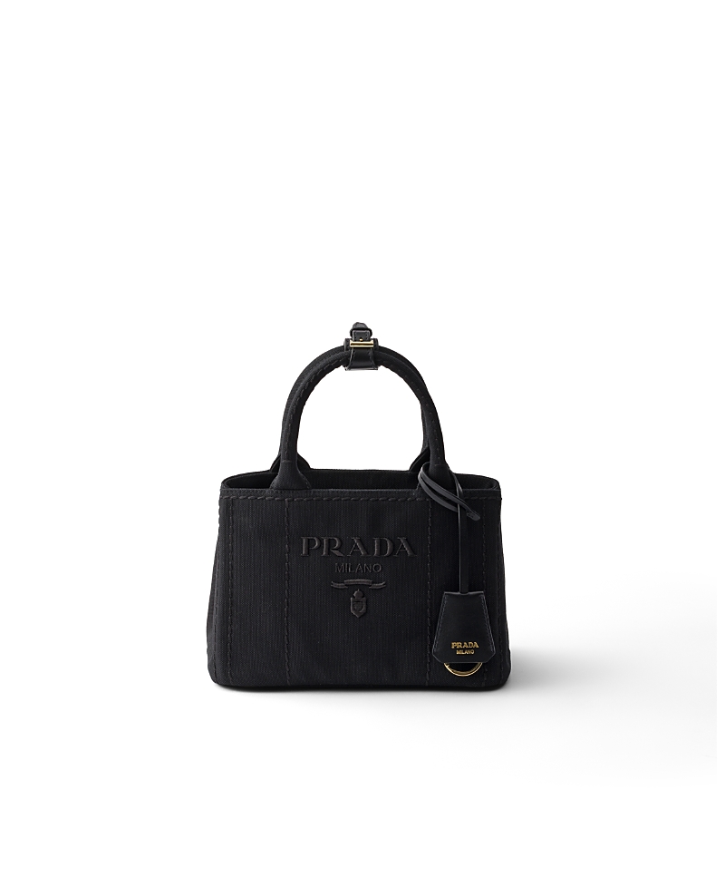 Prada Jardiniere Cotton Canvas Mini-Bag