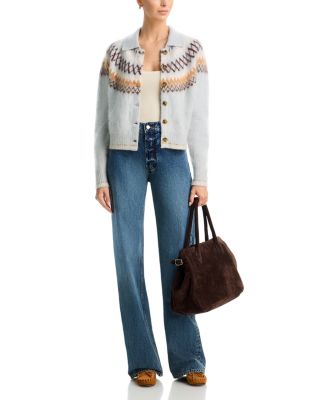 Grizzly Chalet Cashmere Fair Isle Cardigan