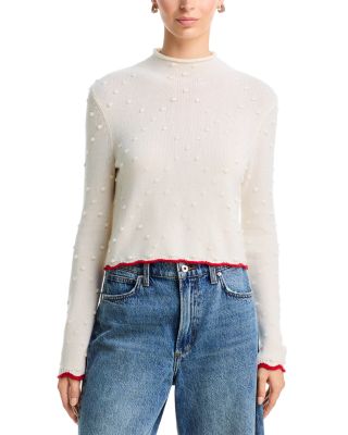 Popcorn Wool & Cashmere Sweater