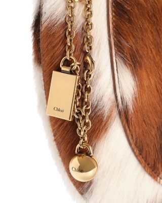 Banana Small Calf Hobo Bag