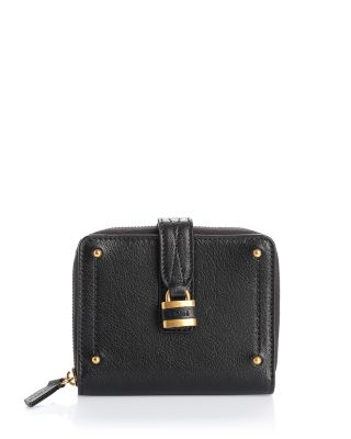 Paddington Medium Folding Leather Zip Wallet
