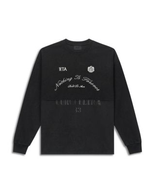 RtA Dario Contrast Panel Sweatshirt